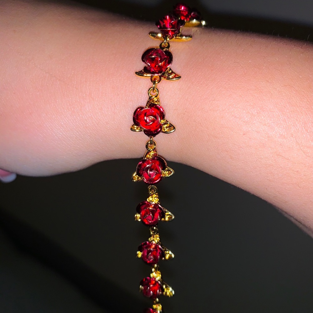 The Danbury Mint “A Dozen Roses” Bracelet